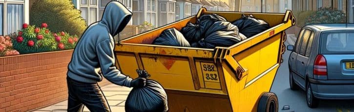 Is it Illegal to Put Rubbish in Someone Else’s Skip?