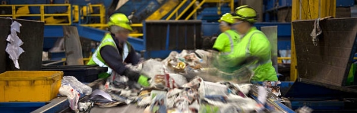 Where do skips get emptied?