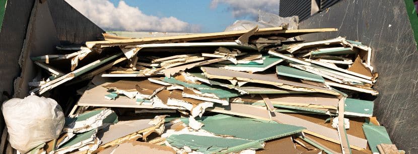 How to dispose of plasterboard